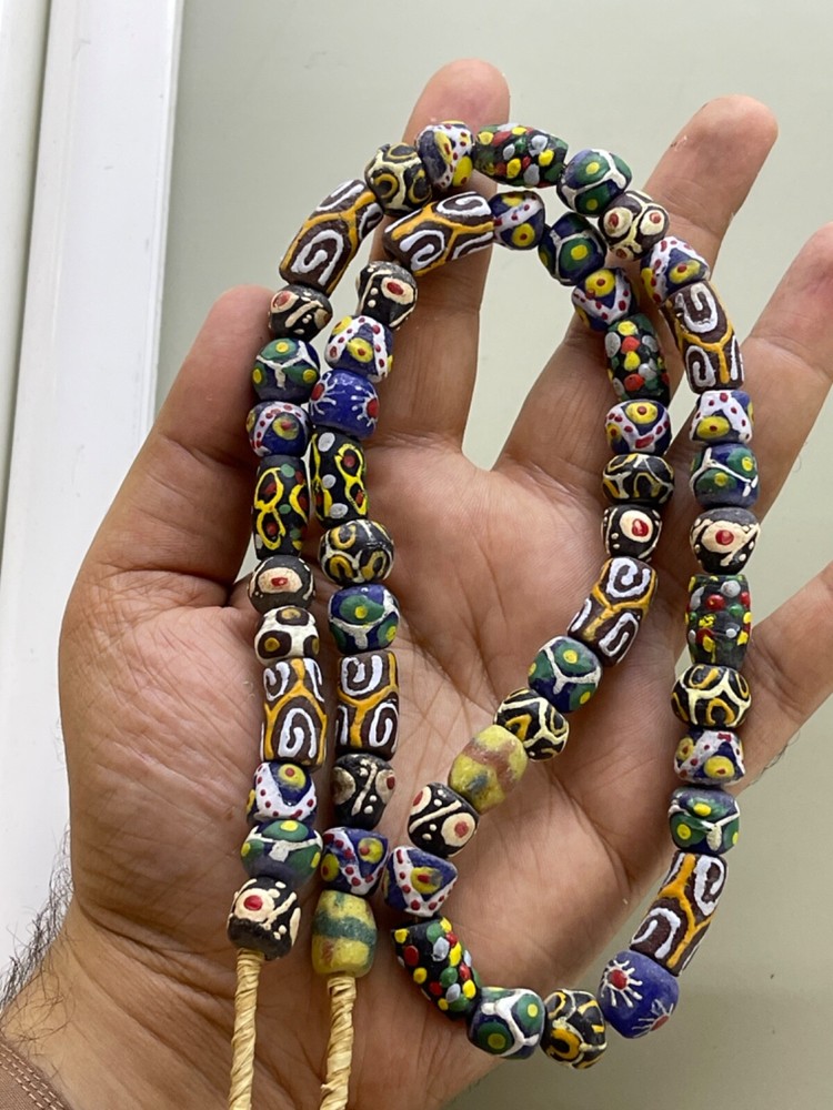 beautiful ancient glass beads