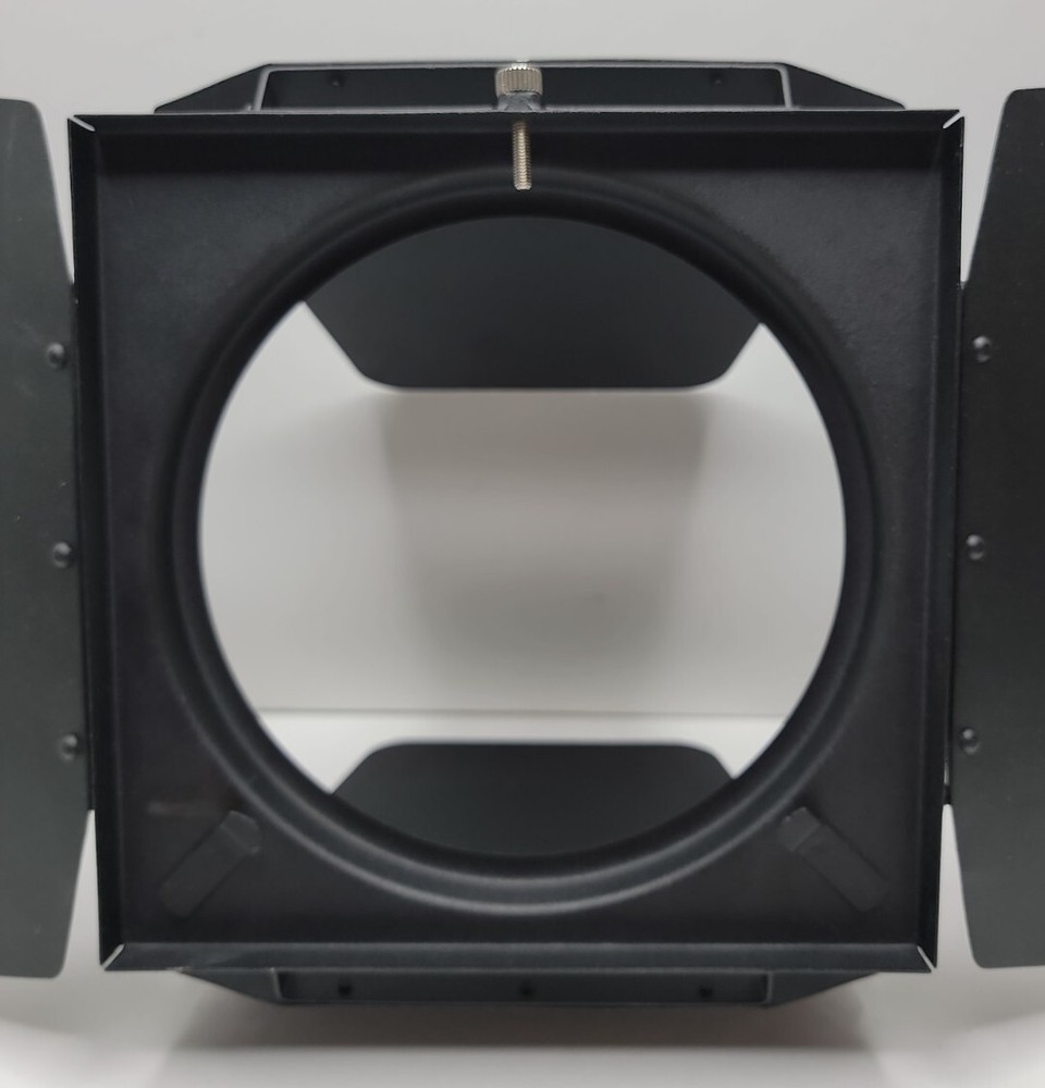 4-Way 4-Leaf Barndoor Light Shield. Ring Insert Size 6-3/4"
