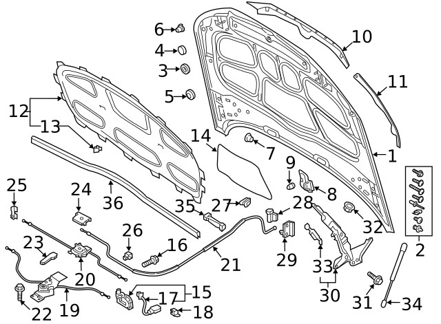 Genuine Audi Protector 8W6-823-124