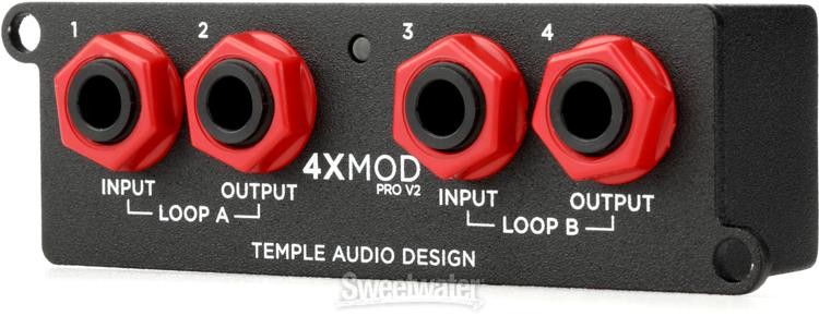 Temple Audio 4X MOD Pro V2 4-channel Buffer Module for Templeboard