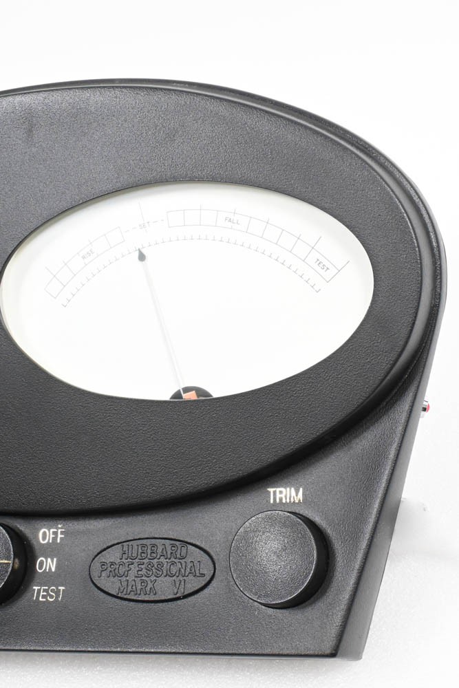 Scientology Professional Mark VI E-Meter Hubbard Electrometer BLACK
