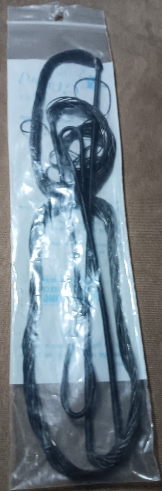 New The String Works Bow String Cable RD5 B Black 50 in 16 Strands!