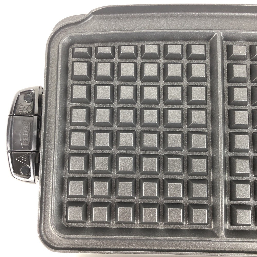 George Foreman Evolve Grille Griddle Waffle Plates TSK-2610 #1 & #3 Upper Lower