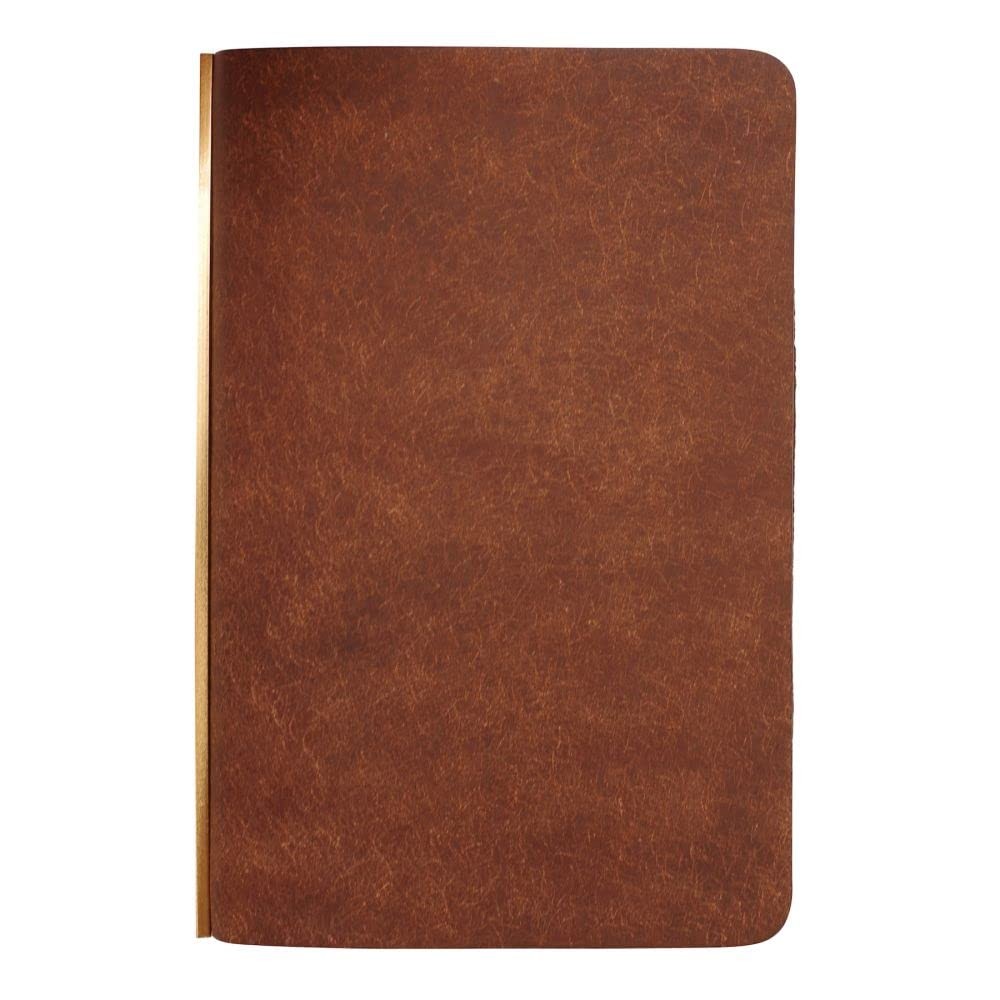 System Notebook Plotter Mini 5 Size Pueblo Ring Diameter 11mm Brown Leather Bind