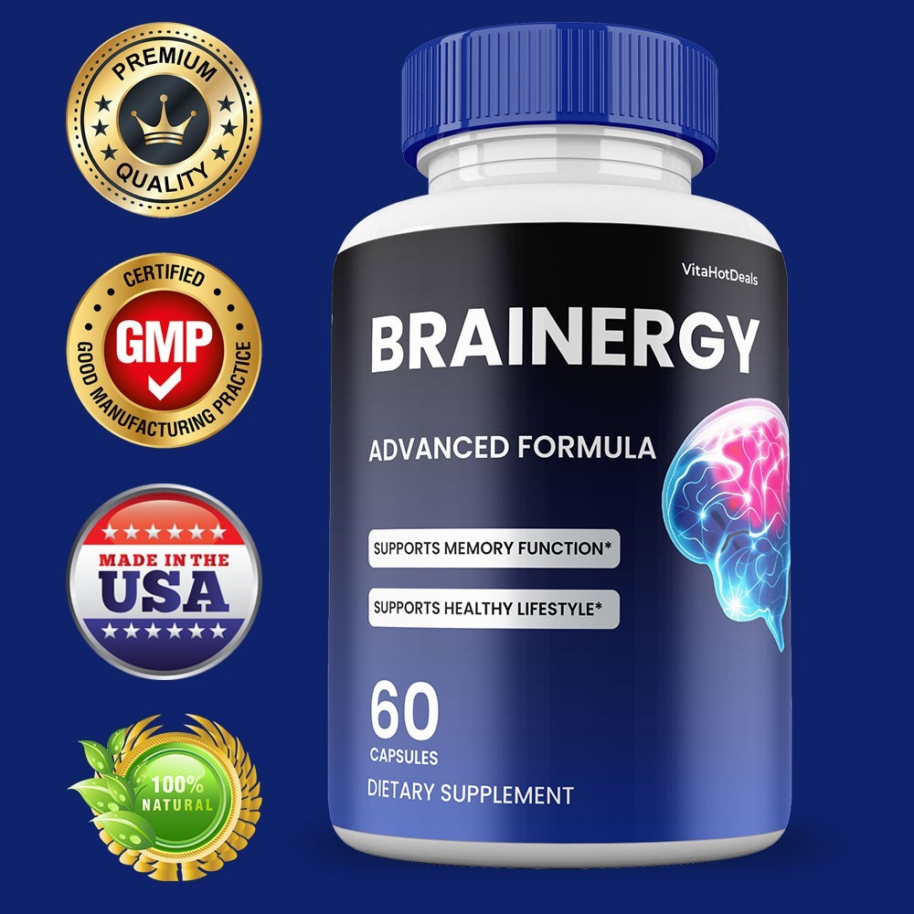 Brainergy Capsules, Max Strength, Brain ergy Cognitive Supplement (3 Pack)