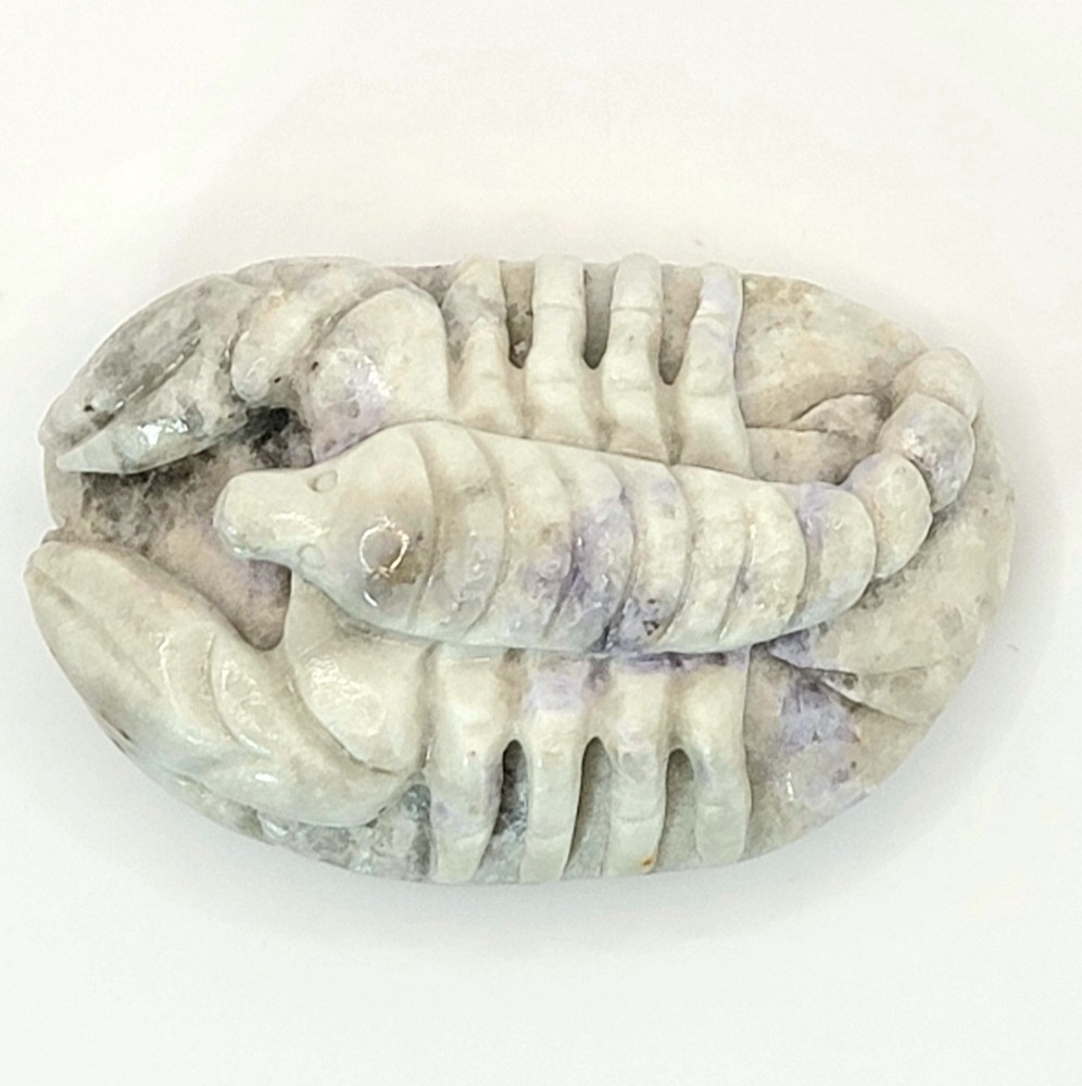 Hackmanite Scorpion Carving- UV Reactive- WYSIWYG