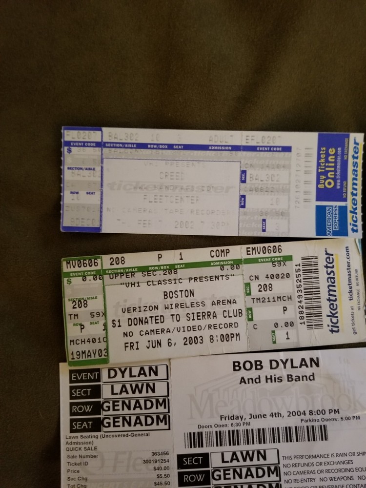 Vintage Concert tickets