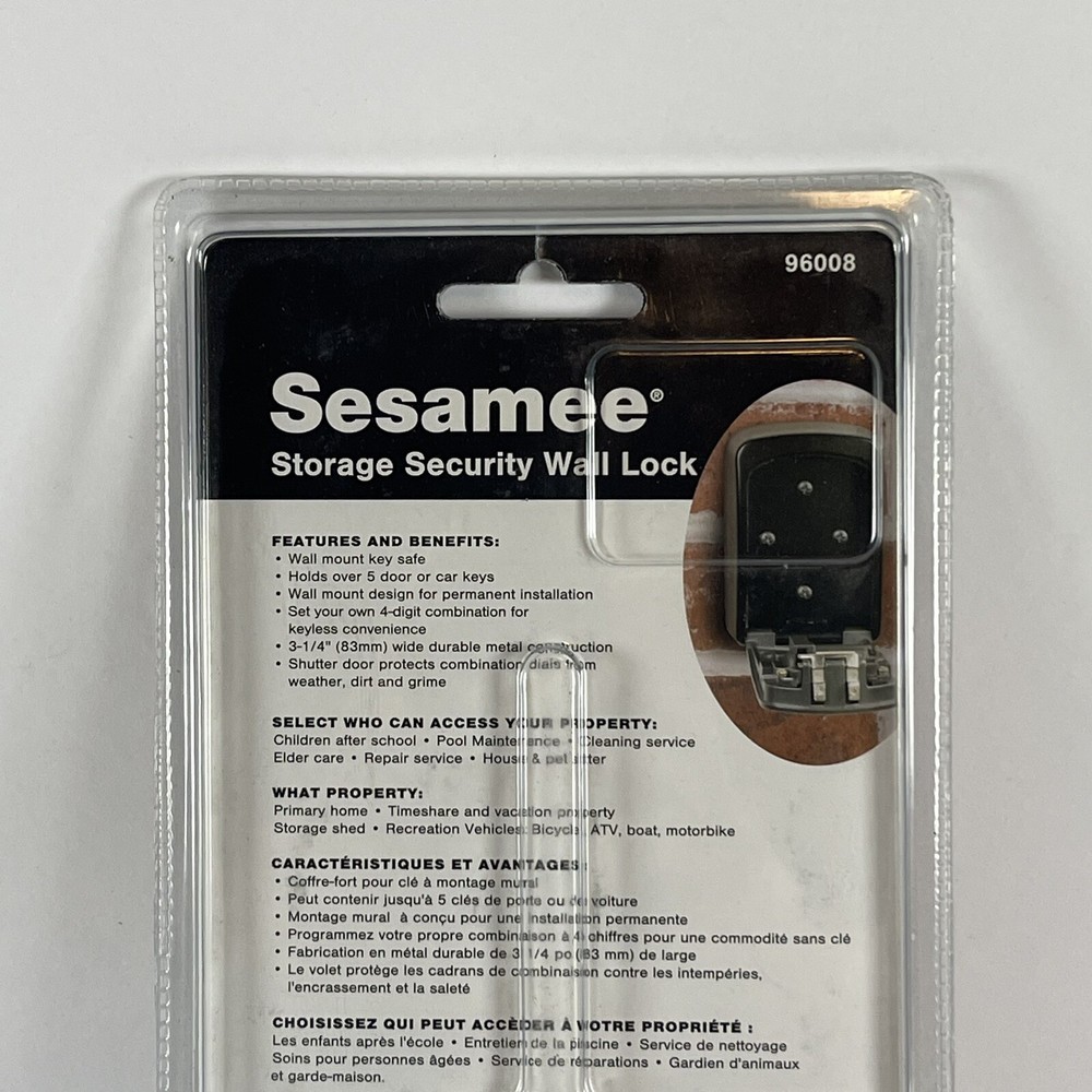 Dial Combination Lock 960 Series Security Wall Mount Dial Lock Sesamee 96008