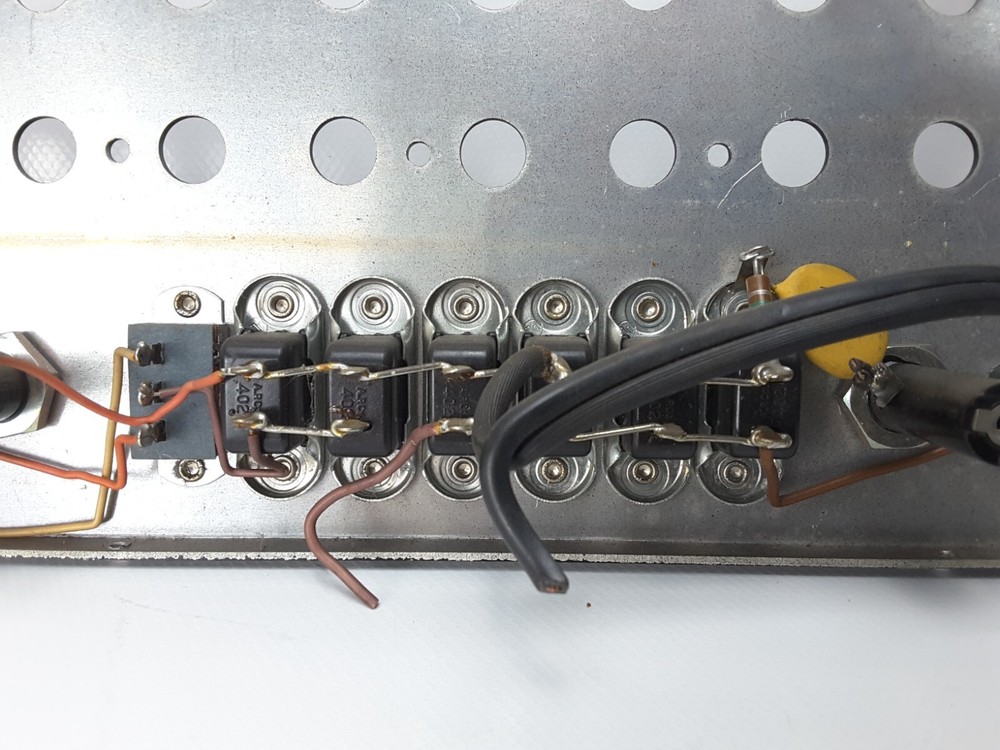 MCINTOSH C32 PREAMPLIER PARTS: BACK PANEL