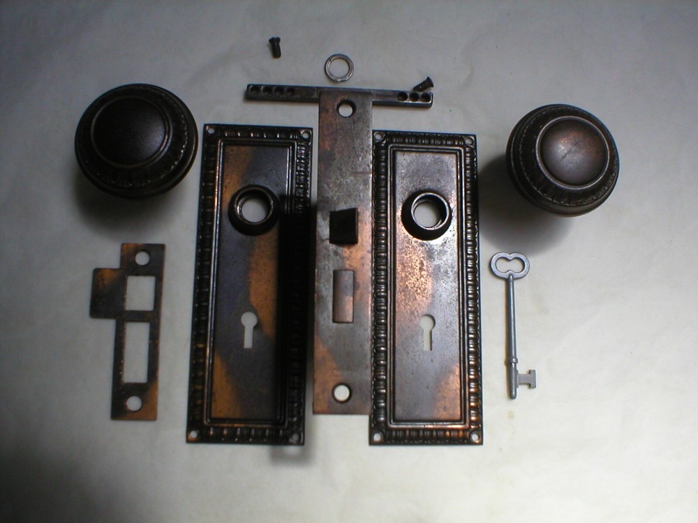 Antique Victorian Era Door Hardware
