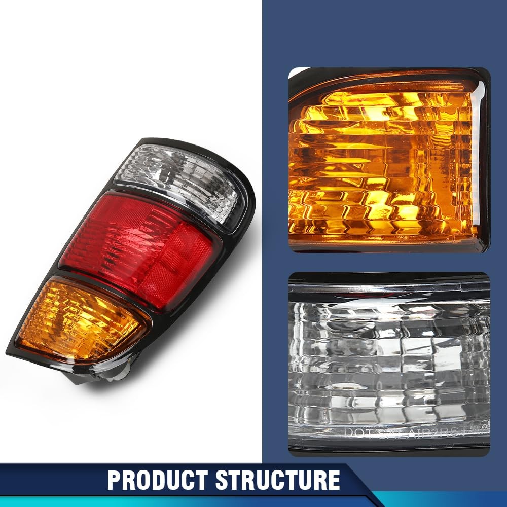 Tail Lights for Tundra 2000-2006 Regular Access Cab Fleetside Bed