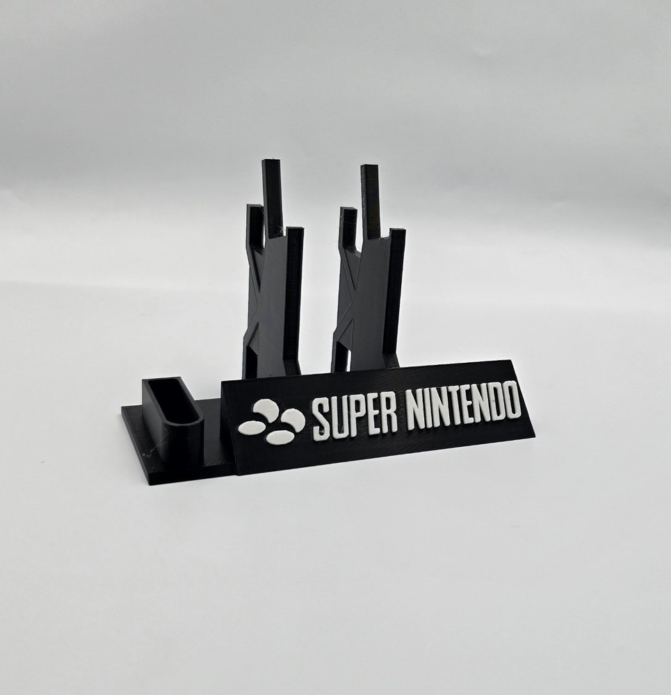 Snes Super Nintendo Controller Display Stand - Lerpo3D - 3D Printed