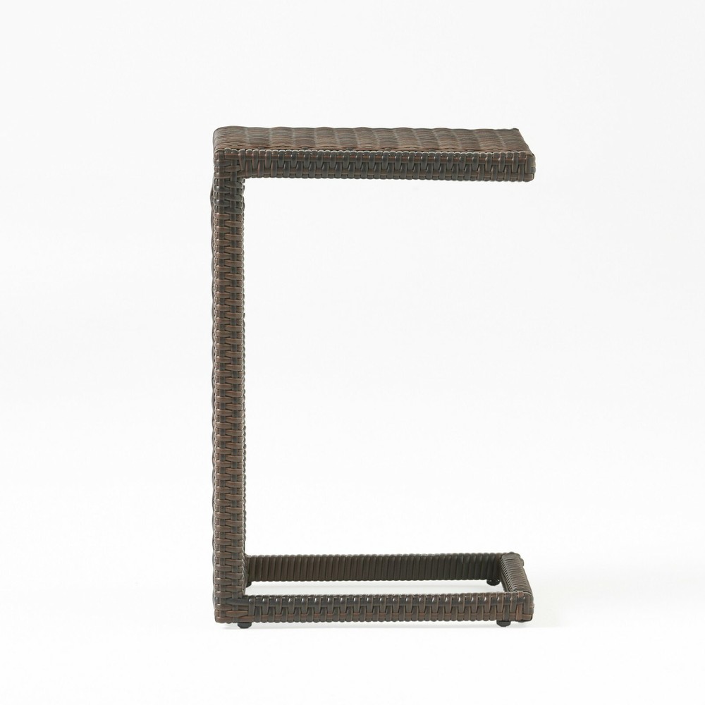 Forrest Outdoor Wicker Side Table