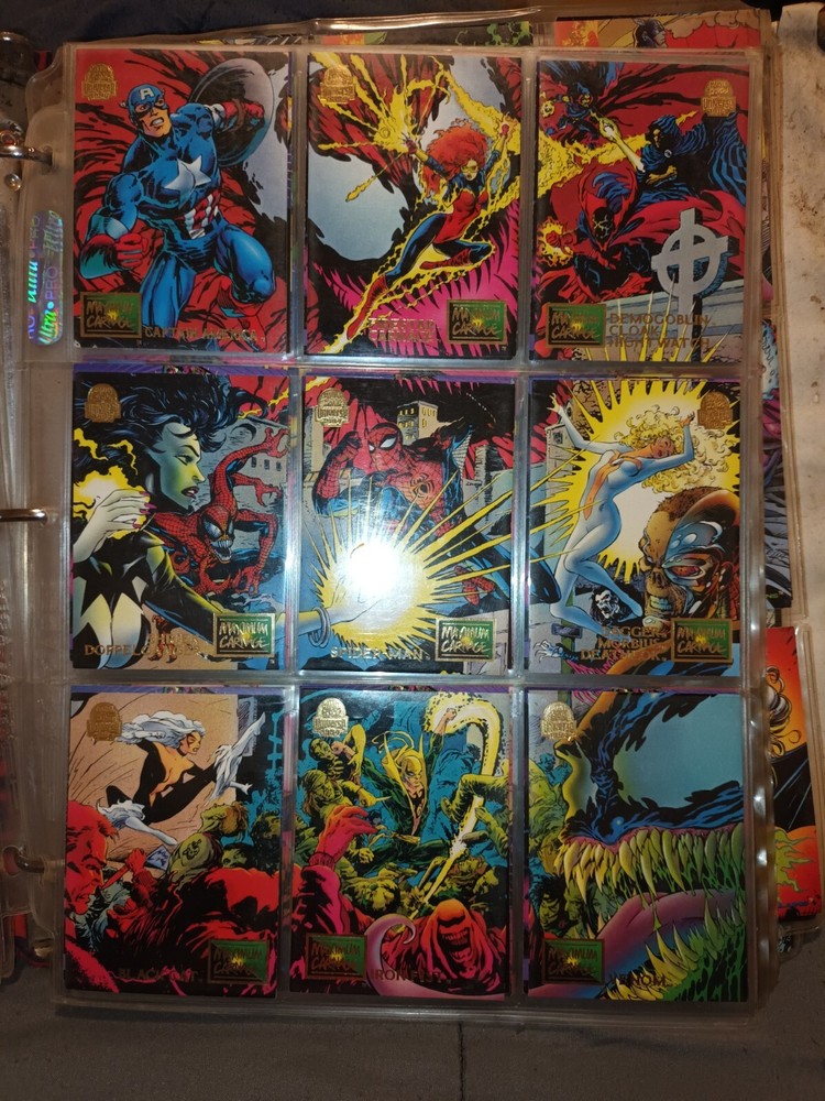 marvel universe cards 1994 complete set