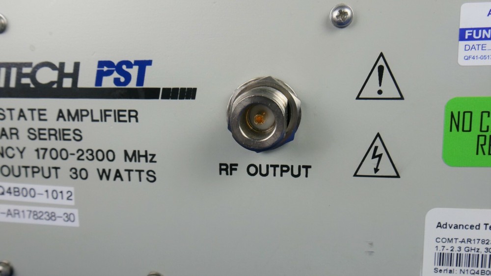Comtech PST AR178238-30 Solid State Amplifier | 1.7 GHz-2.3 GHz 30 W