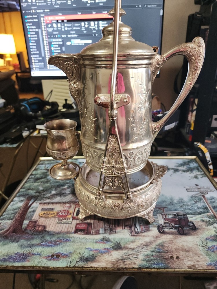 Atique Silver Water Pitcher 1878
