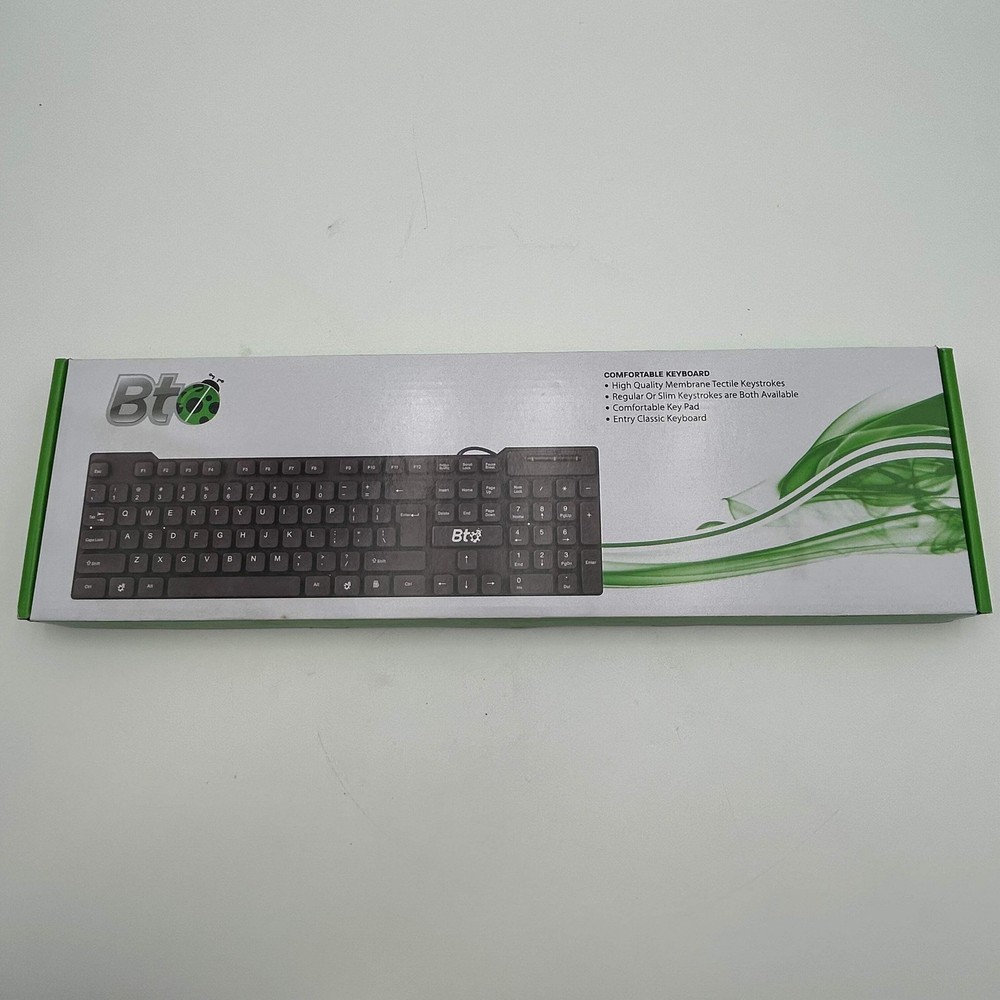 Bt M309 Optical Mouse + Keyboard Bundle Black - Open Box