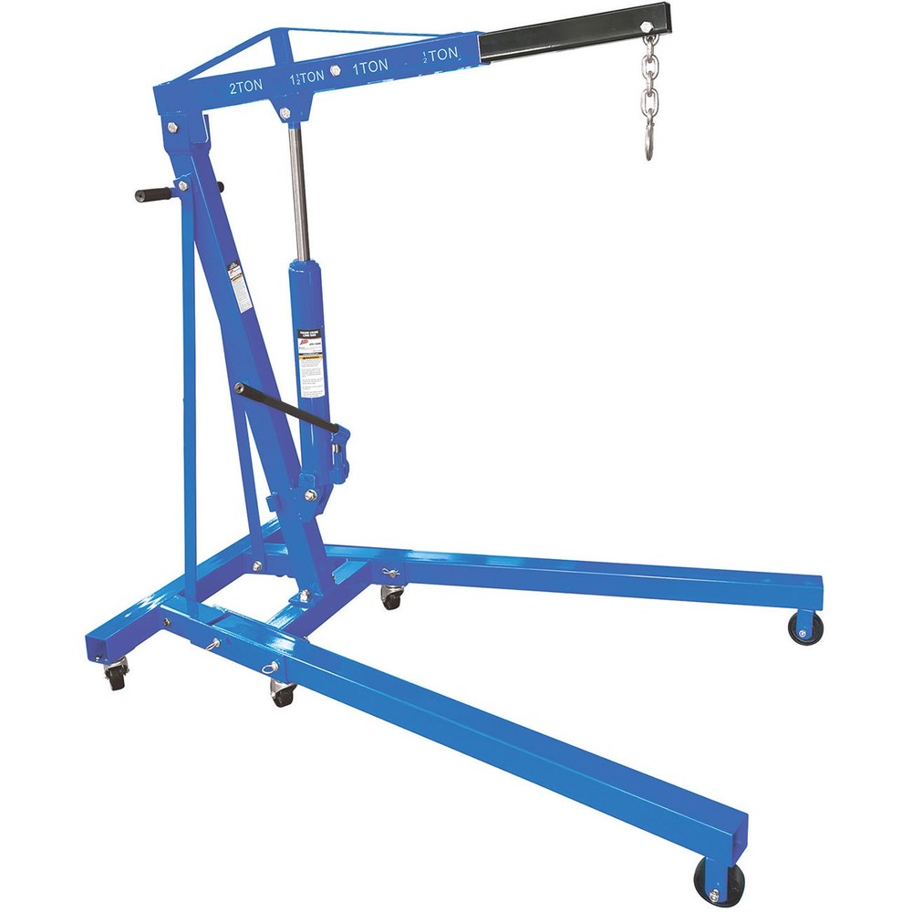 2T Folding Engine Crane-(Ships in 2 boxes) ATD-10141B