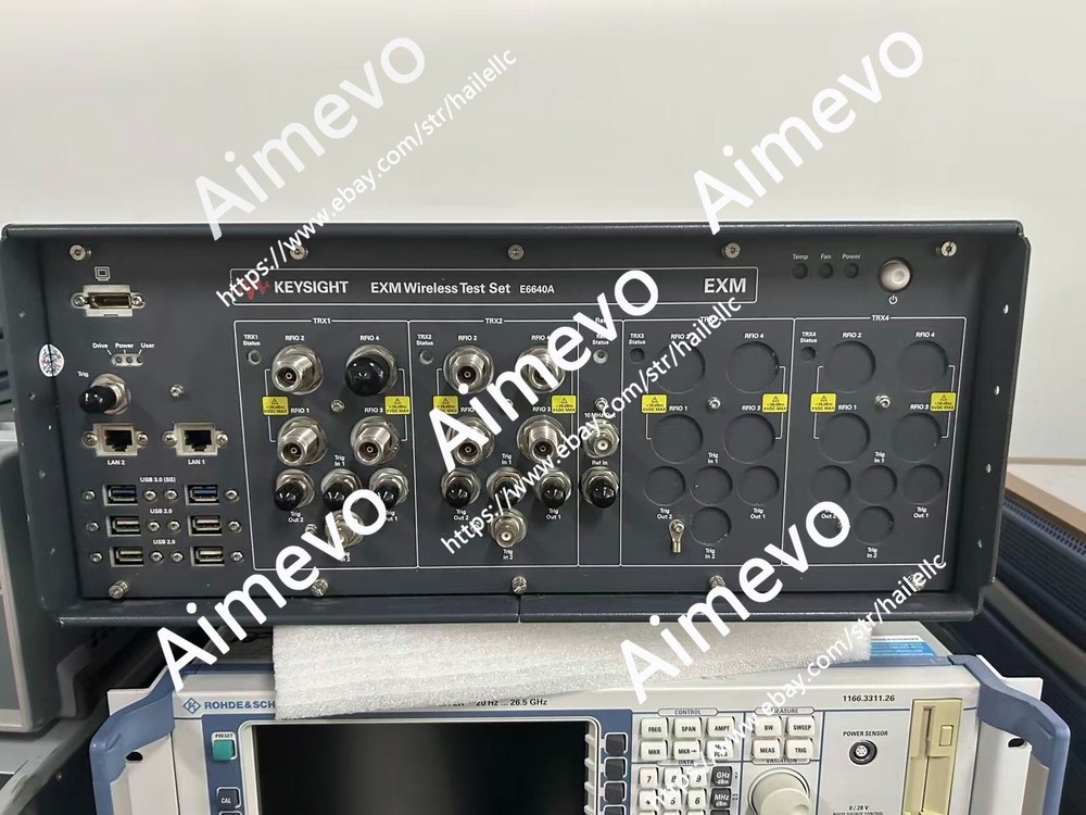 Keysight E6640A EXM Wireless Test Set / Signal Analyzer with 4 modules
