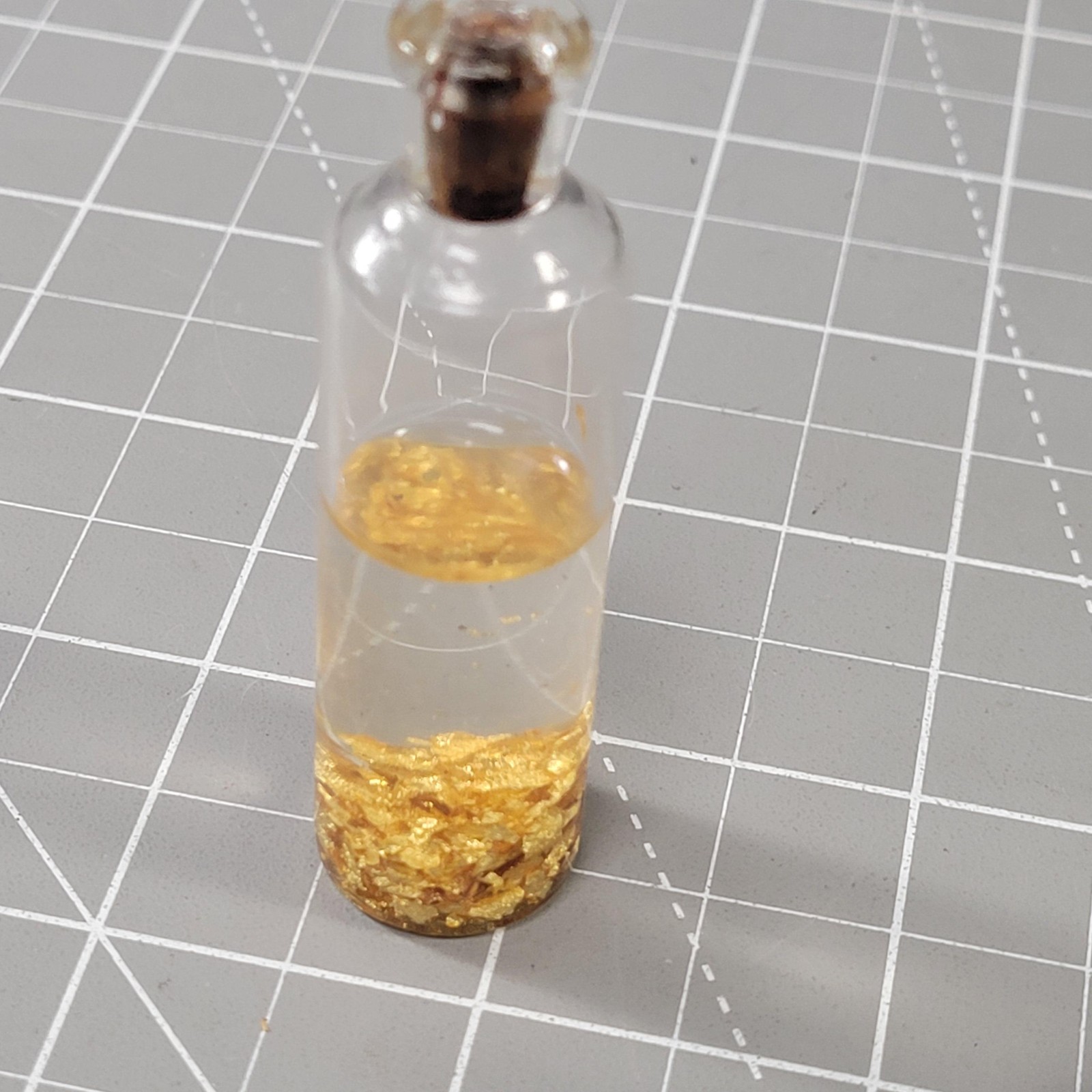 Gold Flake Nuggets California Placer Vials Old Sacramento CA Souvenir Lot 3