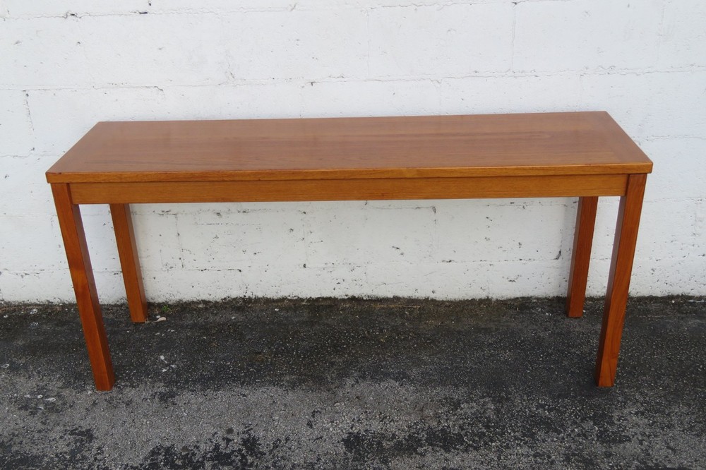 Interform Collection Danish Modern Long Library Console Table 6273