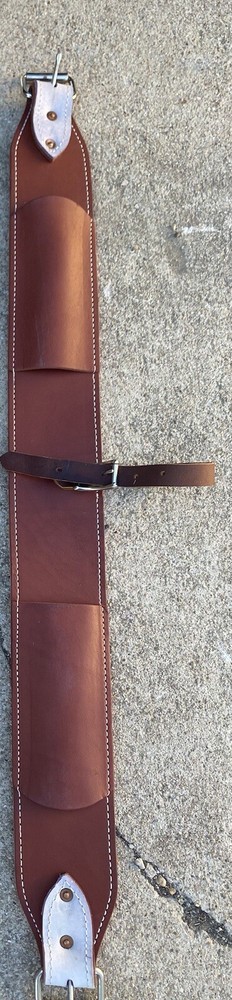 back cinch leather