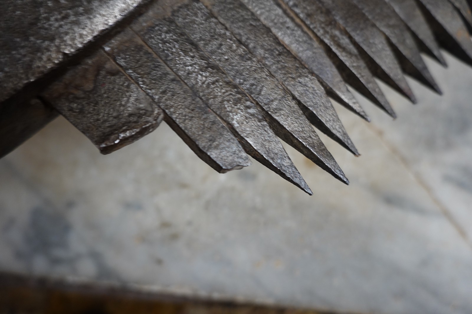 Antique STONE MASON CRANDALL TOOTHED SANDSTONE AXE HAMMER 7lb 10oz ROCK QUARRY