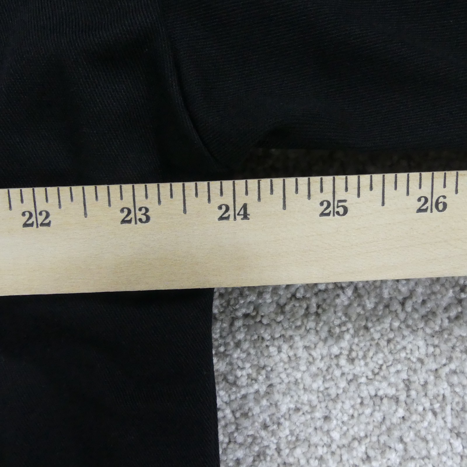 Uncommon Theads Chef Coat Unisex Large Black Short Sleeve 0415