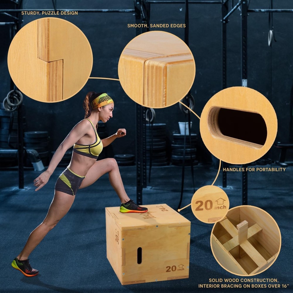 Plyometric Box for Strength Training