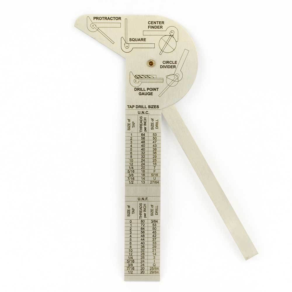 Round Head Protractor Cum Depth Gauge - ARG-7310