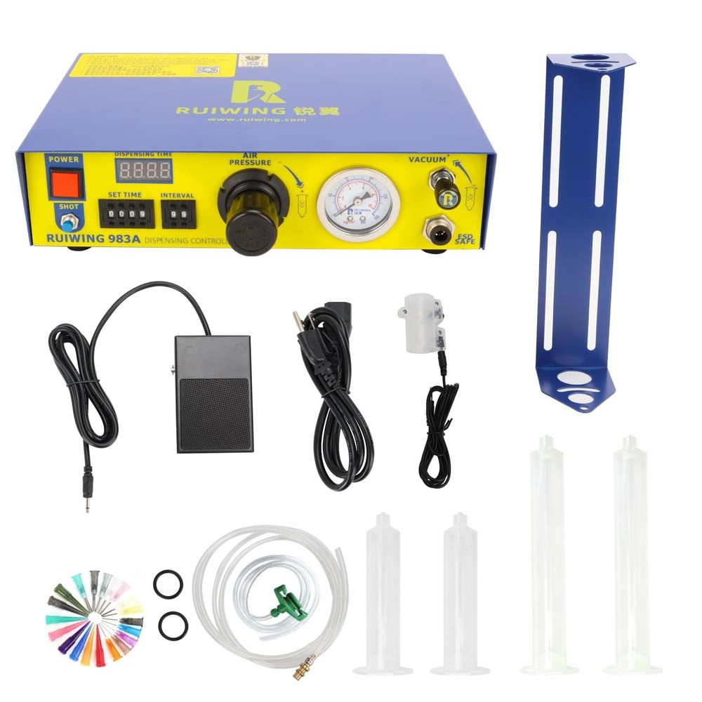 Automatic Digital Glue Dispenser Dispensing Machine 110V 983A High-precision New