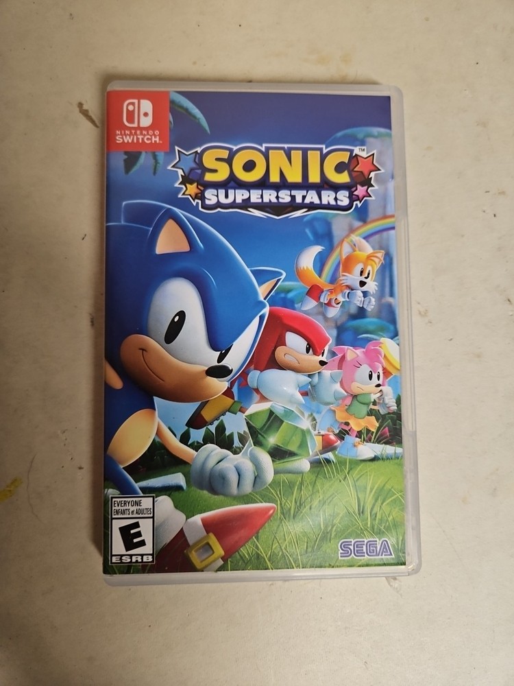 Authentic Replacement Box *Case Only* Nintendo Switch Sonic Superstars