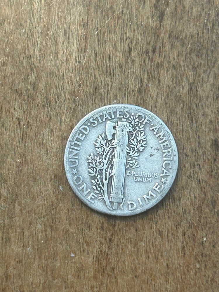 1937 Mercury Dime VG