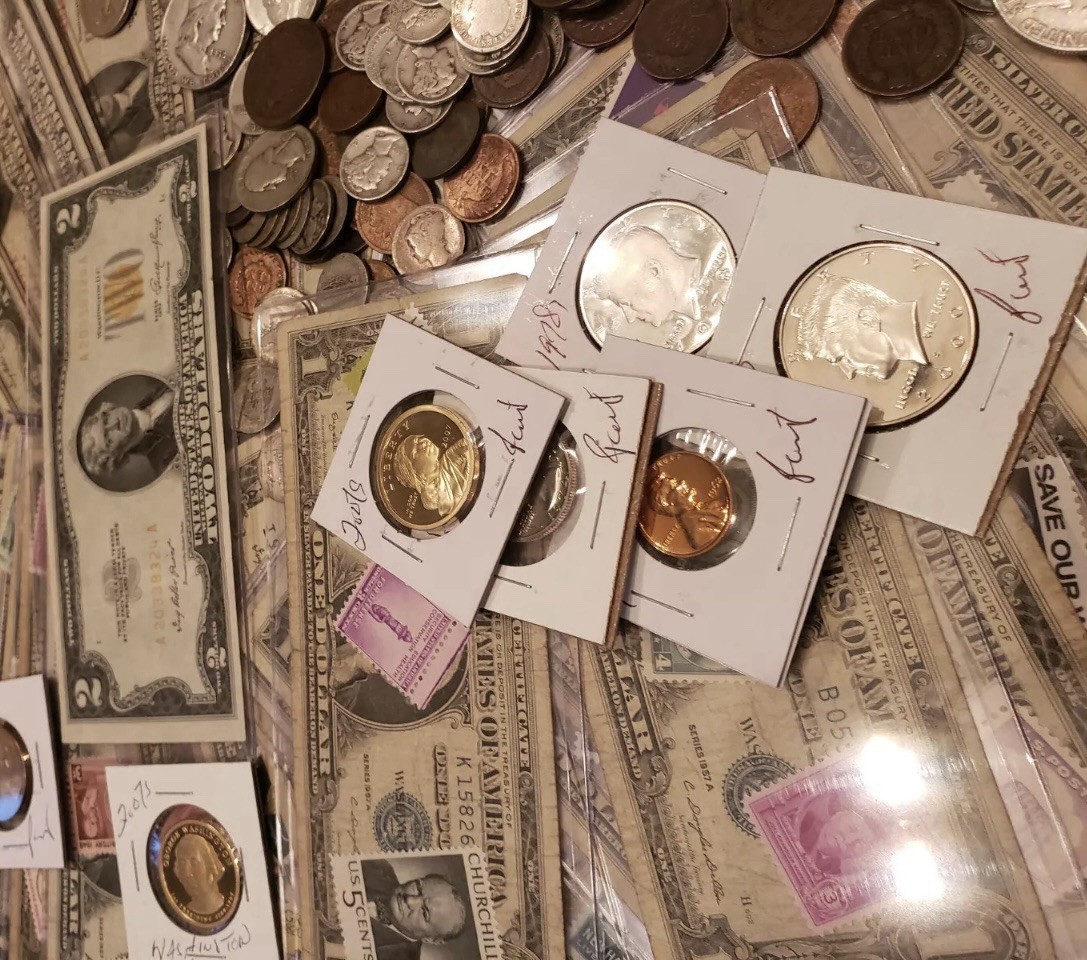 ESTATE SALE SILVER & GOLD LOT! Coins, Rounds, Rolls, Slabs & Bills! Max Value!