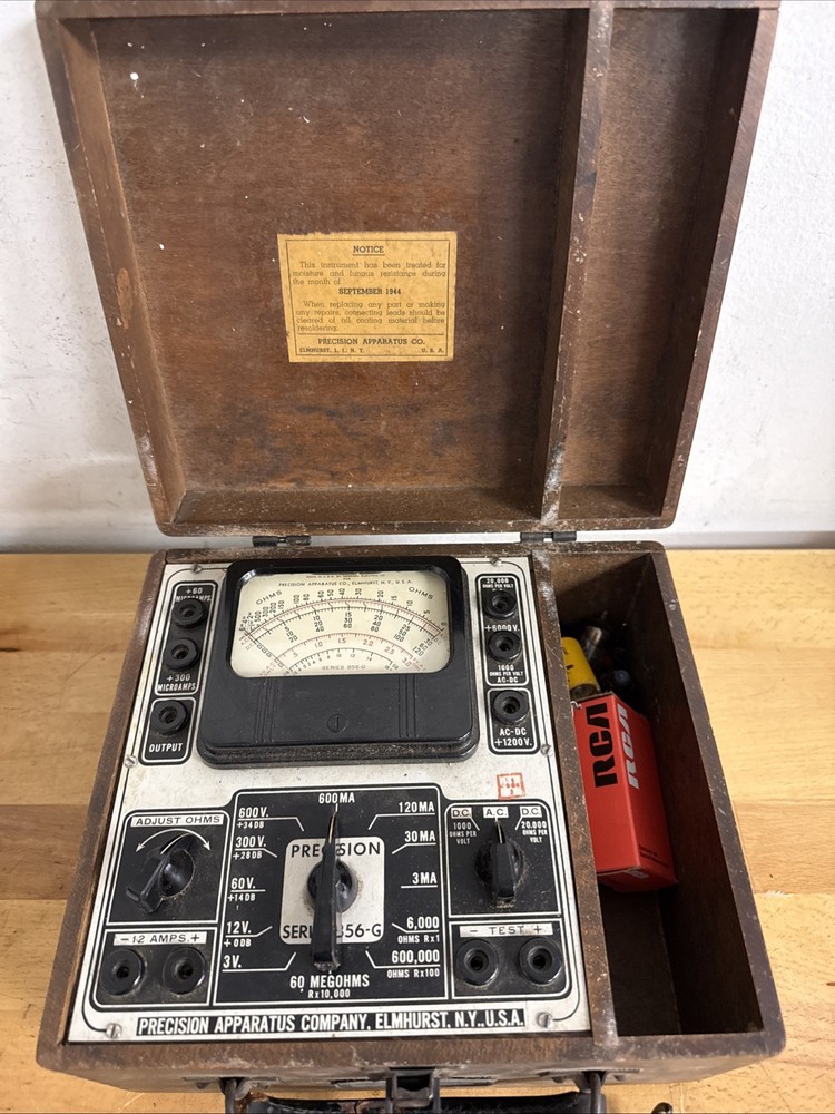 PRECISION APPARATUS CO. - Series 856-G /  MULTI RANGE TESTER ~ Untested