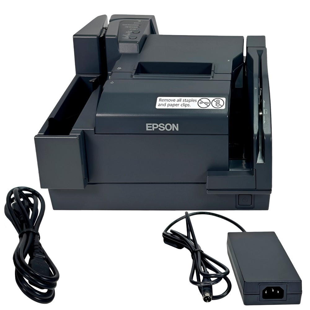 Epson TM-S9000MJ Multifunction Teller Device Check Scanner Receipt Printer USB