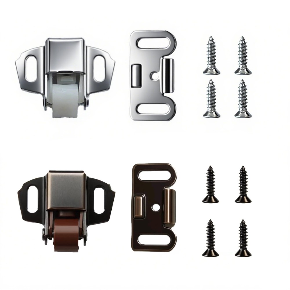 Mailbox Roller Catch Latch - 2 Packs RV Screen Door Locks Shower Shutter Door...