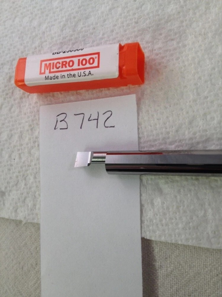 1 NEW MICRO 100 SOLID CARBIDE BORING BAR  BB-230500. USA MADE