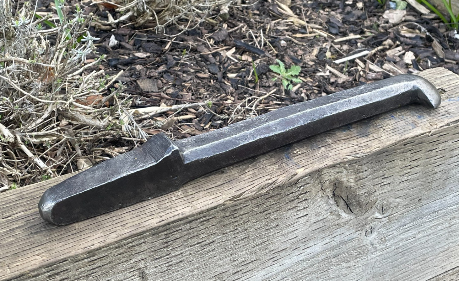 Vintage Half Moon Blacksmiths Mushroom Stake Anvil Domed Tinsmith Old Tool