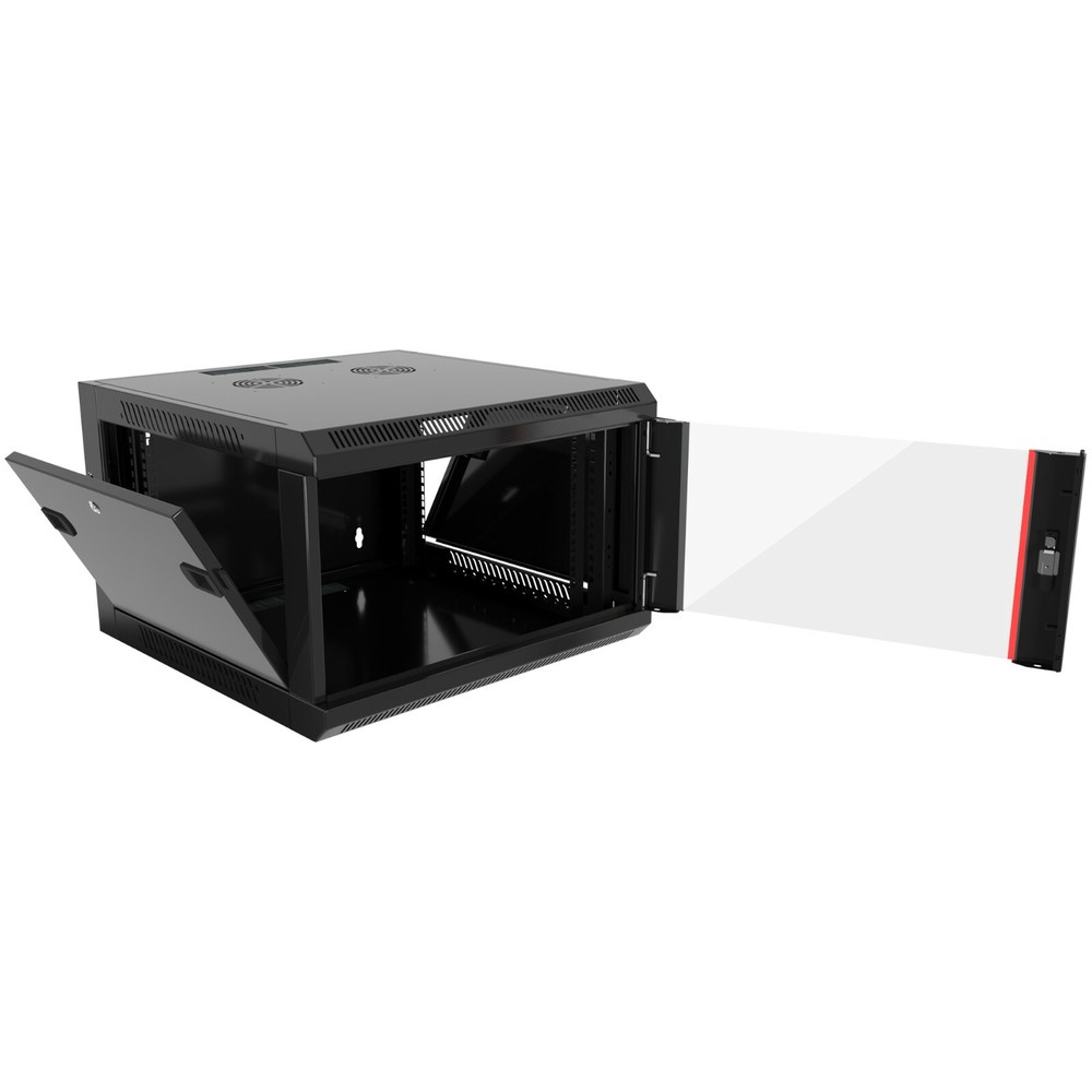 Server Rack 15U Wall Mount Cabinet Locking Networking Data Enclosure - 18-inch D