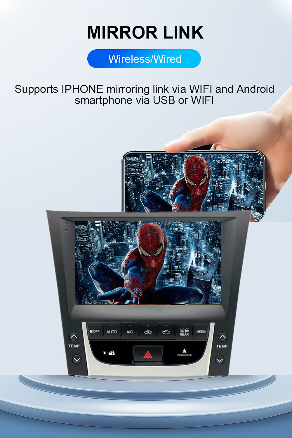 9" Stereo Radio GPS Wifi FM For Lexus GS GS300 GS350 GS430 GS450 GS460 2005-2011