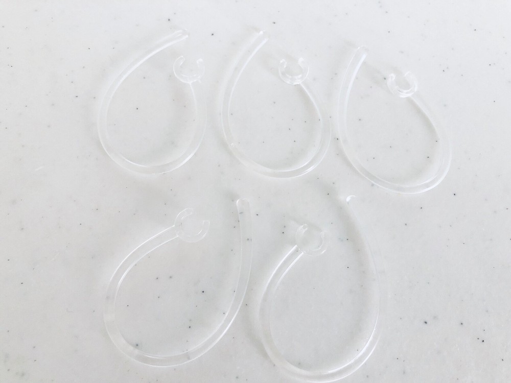 REPLACEMENT PLASTIC EAR HOOKS for Bluetooth Wireless Headset earphones headphone