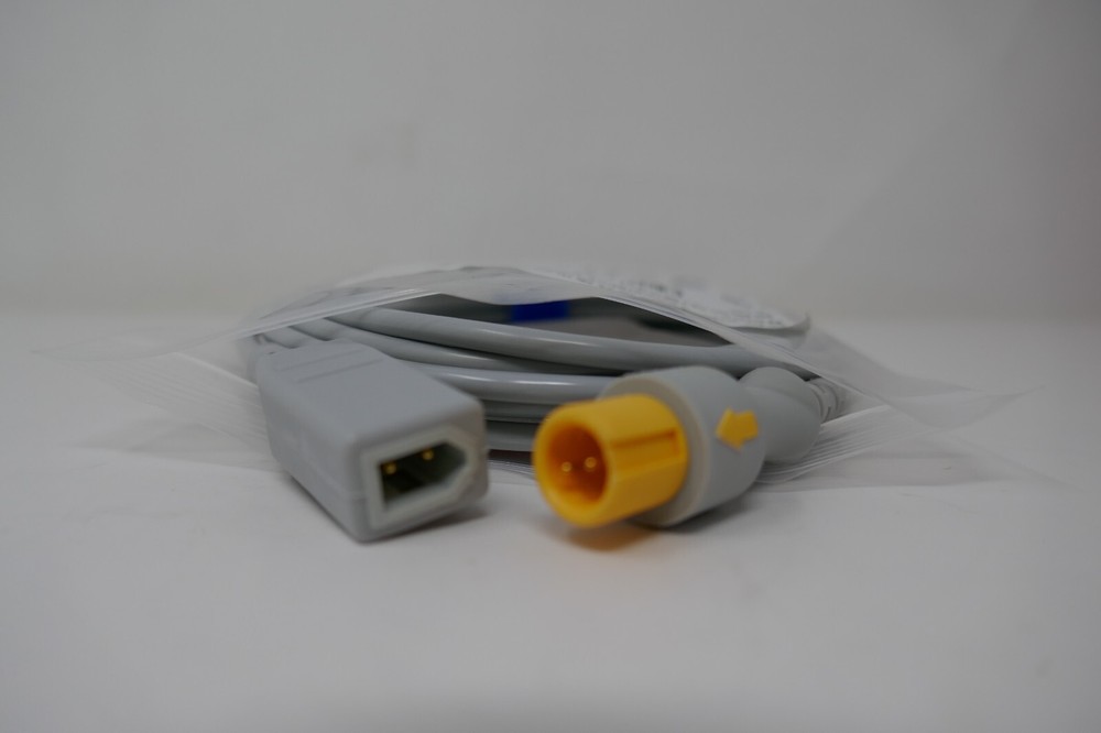 Mindray MR420B Temperature Adapter Cable (2 Pin Plug)