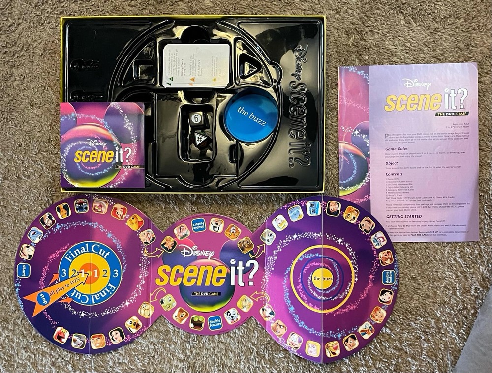 Disney Scene It? Game.