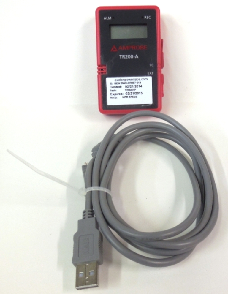 AMPROBE, DATA LOGGER, TEMPERATURE AND HUMIDITY TR200-A, NIB