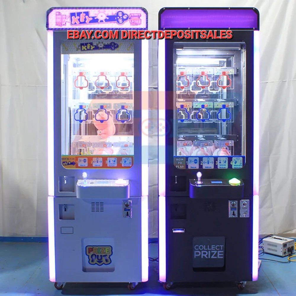 KEY Master 🔑,  9 Hole Key Master Prize,Skill Redemption Vending Machine Arcade