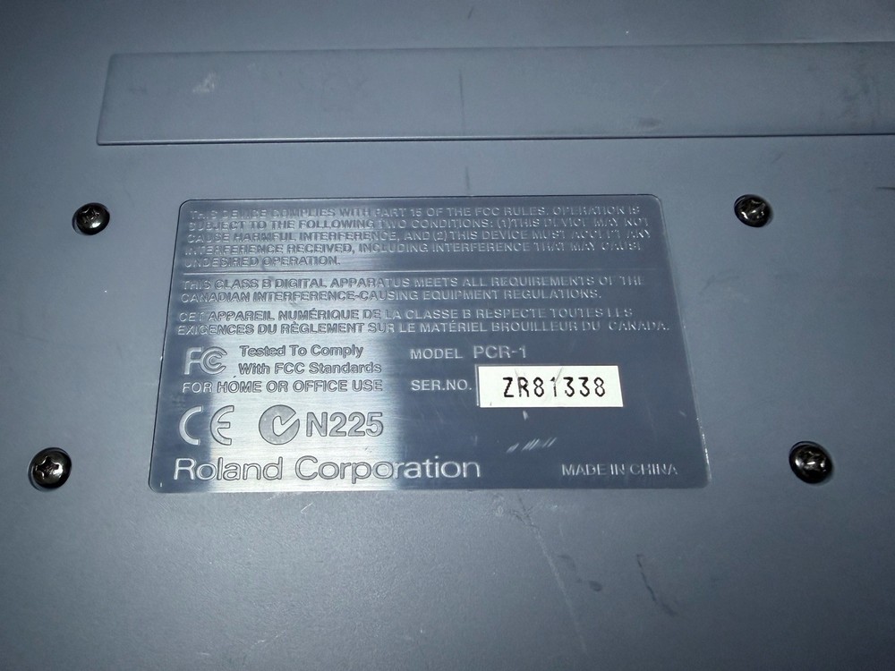 Edirol PCR-1 USB Interface/ Mini Keyboard Controller Only | Silver