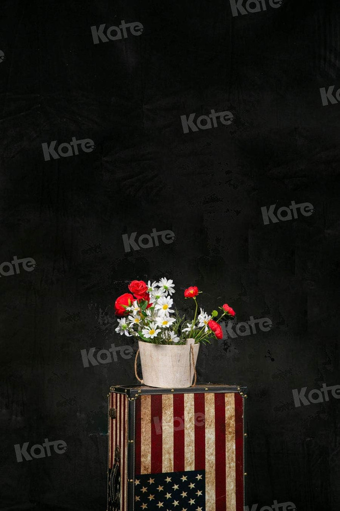 5Ft×7Ft Solid Black Backdrop Portrait Background for Photography Studio