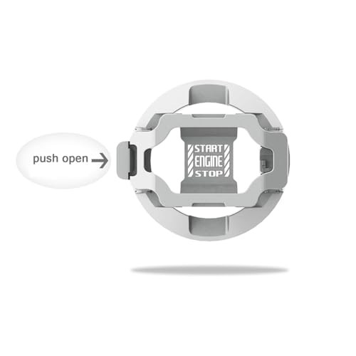 Cool Push to Start Button Cover, Engine Start Stop Button Cover, Car Interior