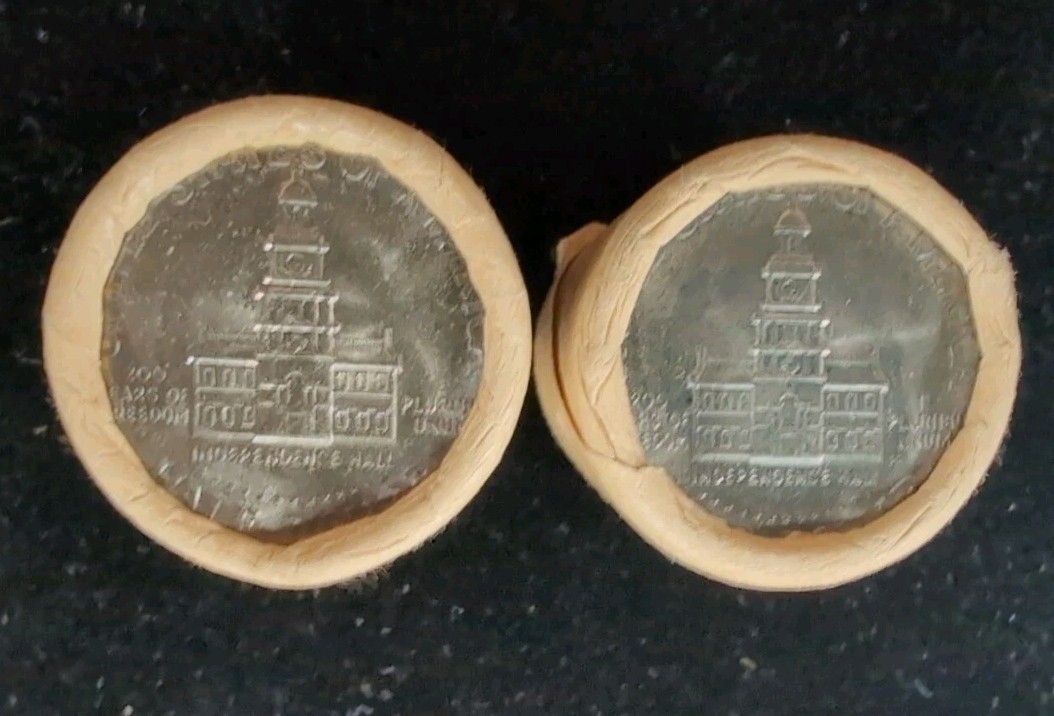 1976 PD? Kennedy Half Dollar Choice BU Roll/OBW 76P/D